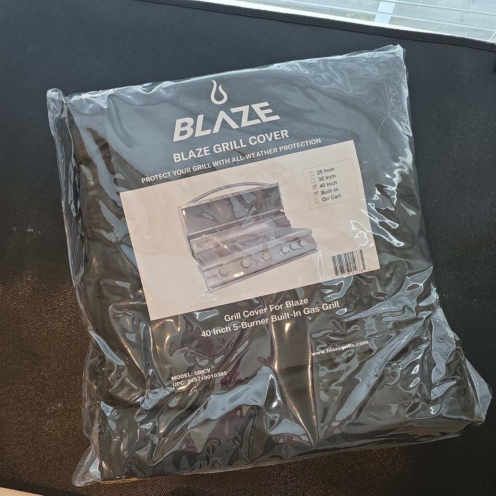 Blaze Grill Cover for LTE / LTE+ 40-Inch 5 Burner Built-In G