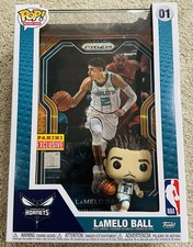 FUNKO POP! TRADING CARD - LAMELO BALL - GOLD PRIZM - PANINI EXCLUSIVE