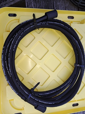 #ad 25#x27; Husqvarna 3625 PSI Rubber Power Washer Hose Fits All Screw On Power Washers $23.50