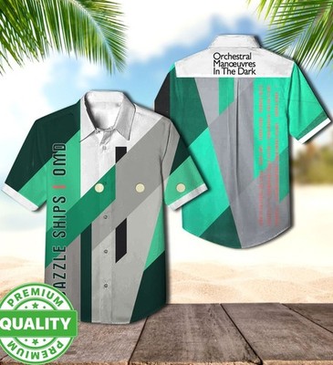 Dazzle Ship Orchestral Manoeuvres In The Dark Omd 3D AOP Hawaiian Shirt 1V1202