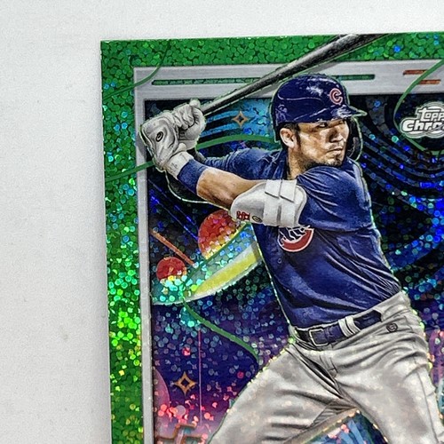 Seiya Suzuki Green Mini Diamond Refractor #D/75 2024 Topps Chrome Baseball #142 - Bild 4 von 11