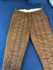 Vintage Refrigiwear Men’s Size XL Quilted Insulated Brown Stir Up Outside
