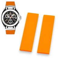 Cinturino in gomma arancione 20 mm per Tissot T-race Nicky Hayden T90487682