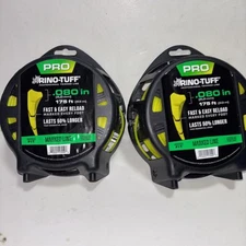 2 x Rino-Tuff Professional Trimmer Line Universal Fit .080” Marked Line 175ft