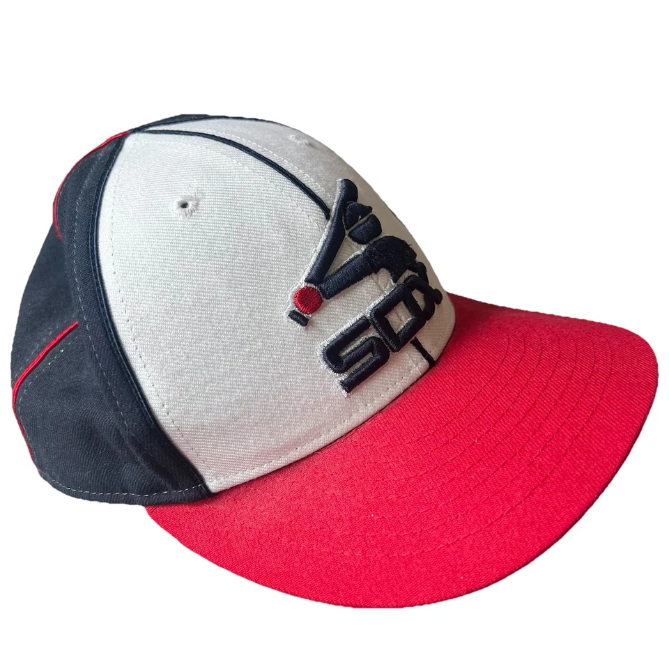 Vintage 1983 White Sox Cooperstown Fitted Hat 7 3/8 Wool Made in Macau Twins - Image 3 of 4