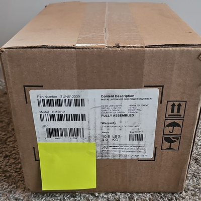 #ad Tundra CM2012 Power Inverter Installation Kit for Model CM2012 MPN TUN612009 $300.00