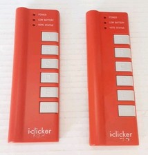 i-Clicker Student Remotes i-Clicker LOT OF 2 ...