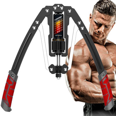 Adjustable Twister Arm Exerciser - 22-440Lbs Hydraulic Power Strength Trainer