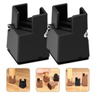 2pcs Platform Bed Riser Bed Raising Block 22-42mm Adjustable bed frame risers
