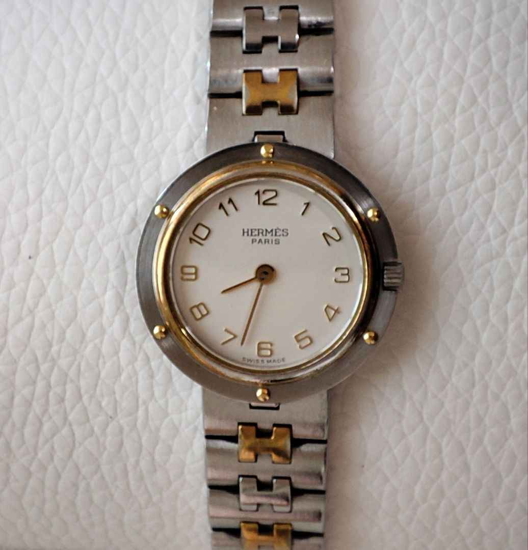 Hermès Clipper Analog Quartz Women Hermes Olympia Hermes Vintage