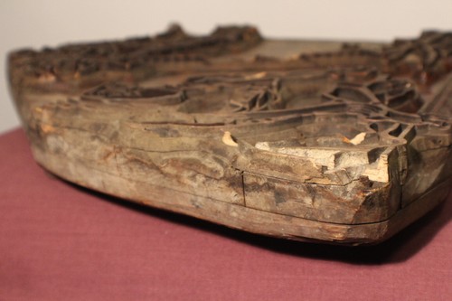 Sello antiguo, para tela camello beduino textiles Wood Print Block barroco * 2643 - Imagen 7 de 8