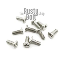M1.6. x 4mm, Phillips Wafer Flat Head Screws, Stainless, Laptop, Machine