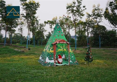 Kids Play Teepee Tent – Outdoor/Indoor Adventure Tent for Toddlers & Children - Picture 3 of 7