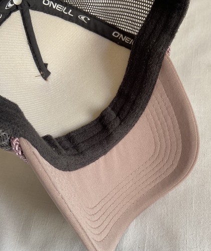 NWT O'Neill Zen Life Mesh Snapback Hat Cap - Mauve/Gray - NEW - Oneill - Picture 8 of 9