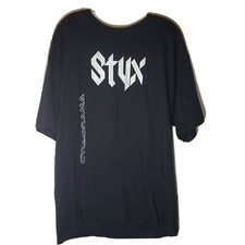 2003 Styx Cyclorama Concert T-Shirt XL Gildan Ultra Cotton Heavyweight