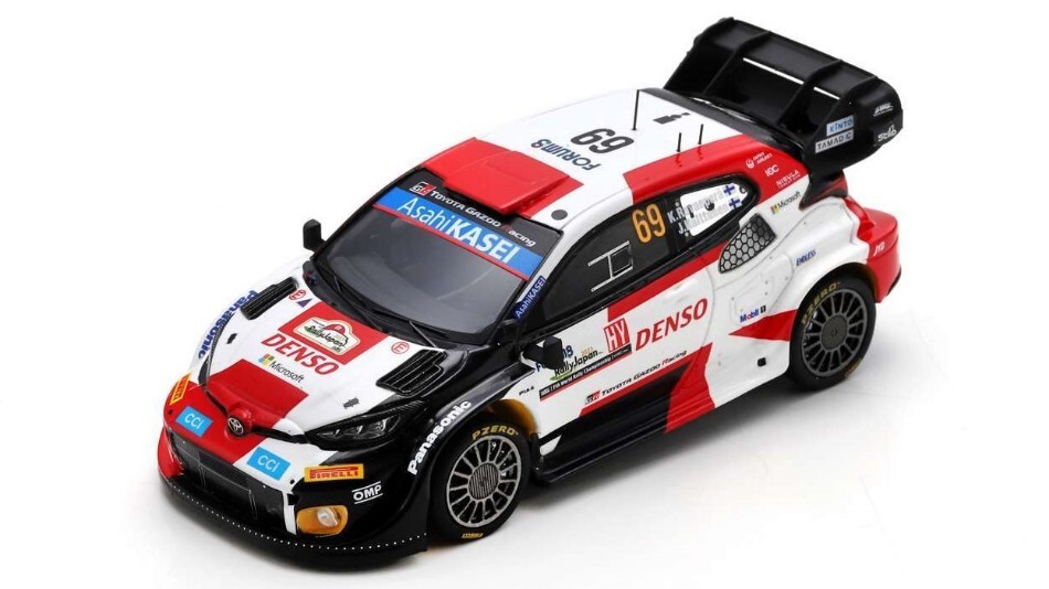 Toyota Gr Yaris #69 3Rd Rally Japan 2023 K.Rovanpera / J Toyota Gr Yaris #69 3Rd Rally Japan 2023 K.Rovanpera / J