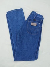 Vintage Wemon's Wranger Boot Cut Jeans 5x34 Made In USA