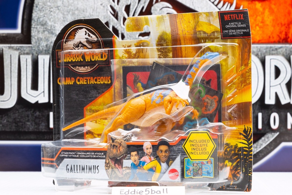 Jurassic world camp cretaceous gallimimus hotsell