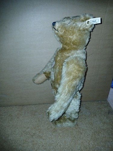 Steiff blonder Teddy Bär von 1906 Replica von 1994 in OVP SerienNr 2826 von 5000 - Bild 4 von 8