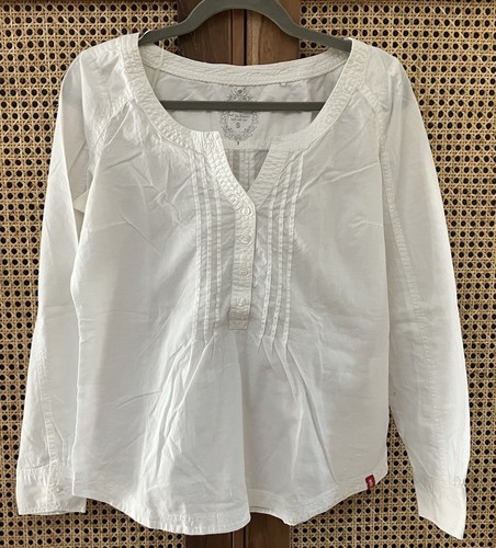 Edc By ESPRIT Damen Bluse – Lässig, Aus Nachhaltigeren Materialien, Kalifornien-Style