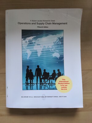 Operations And Supply Chain Management - Fifteenth Edition