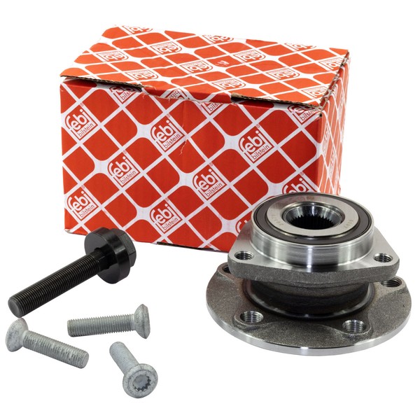 Radlagersatz Mit Radnabe Hinten Febi 27342 FüR Audi A3 Seat Skoda VW Golf IV-image