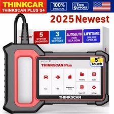 THINKSCAN PLUS S4 OBD2 Scan Tool ABS SRS Engine Diagnostic Coder Reader Scanner 