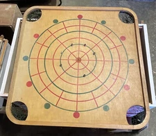 Carrom Industries, Game Board #85 Checkers And Carrom