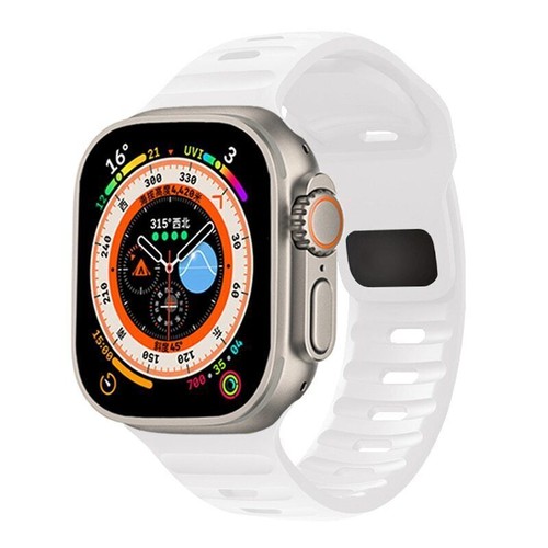 Soft Silicone Strap For Apple Watch Band Ultra 49mm Serise 9/8/7/6/5/4/3/2/1/SE - Picture 28 of 40