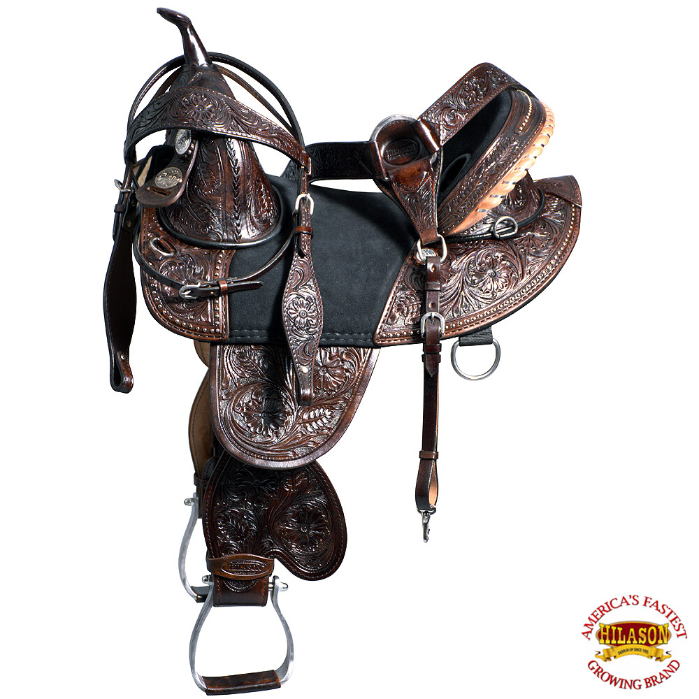 U-B-17 17 HILASON TREELESS WESTERN TRAIL BARREL RACING SADDLE BRIDLE COLLAR SET U-B-17 17 HILASON TREELESS WESTERN TRAIL BARREL RACING SADDLE BRIDLE COLLAR SET