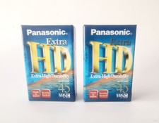 Lot of 2 Panasonic Extra HD 45 NV-EC45HF Type I Normal Worldwide Made in Japan