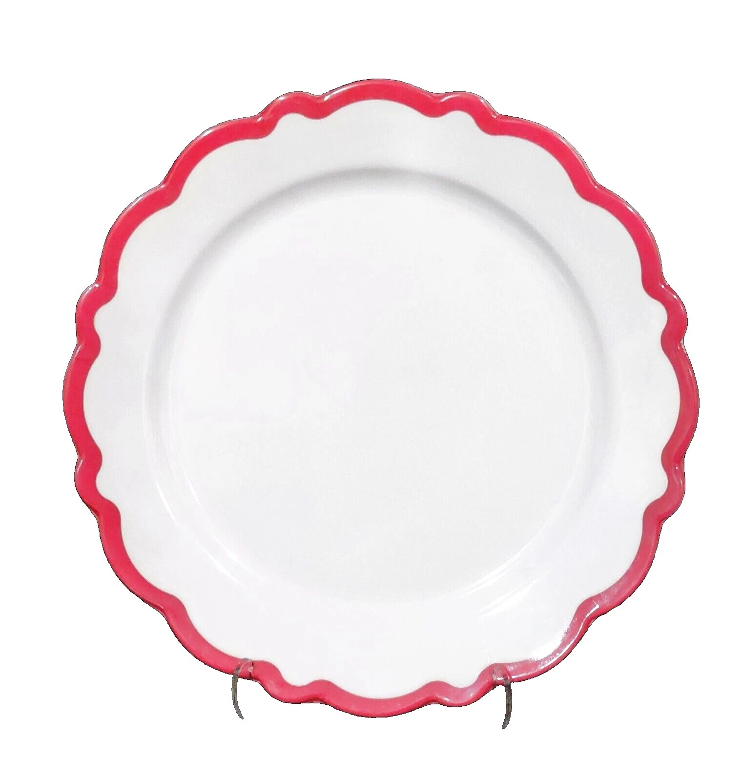 Vajilla Platos Blanco Nicole Miller Placas