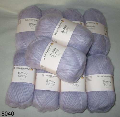 ( 27,00€/kg ) 500 gr BRAVO SOFTY von Schachenmayr - kuscheliges Flauschgarn - Picture 6 of 19