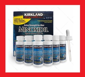 Kirkland Minoxidil 5 Extra Strength Men Hair Regrowth Solution 6