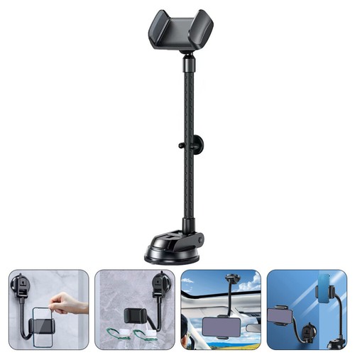 360° Free Rotation Navigation Dashboard Multiple Use Dashboard Phone Holder - 第 1/12 張圖片
