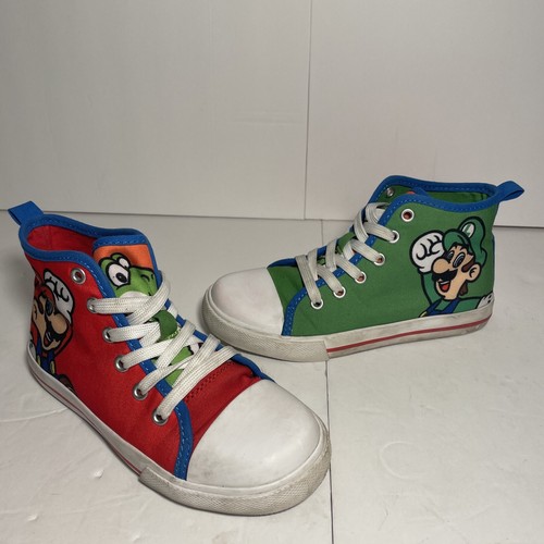 Super Mario Brothers Shoes Kids Youth 