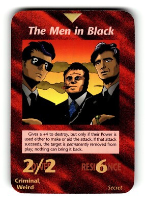 The Men In Black Card Unlimited INWO Illuminati New World Order