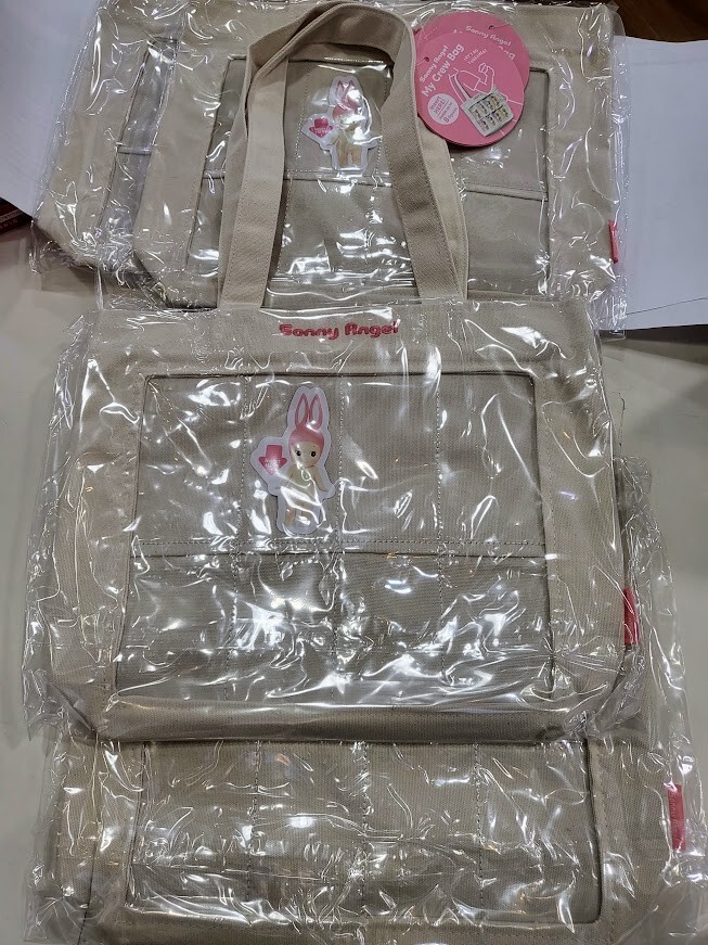 Sonny Angel My Crew Canvas Bag + Free Sonny Sticker From USA