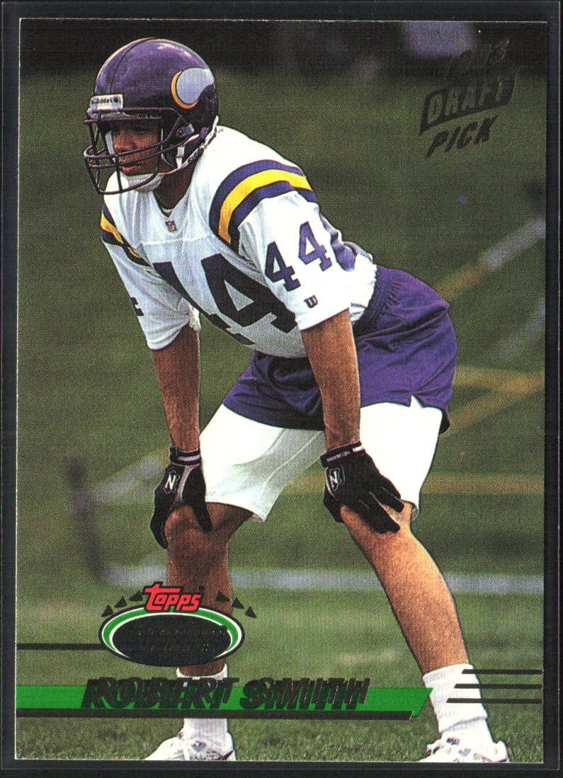 1993 Topps Stadium Club - #145 Robert Smith RC