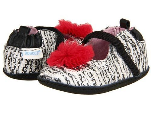 Neu im Karton Robeez Schuhe Minischuh Buffy schwarz weiß Zebra 4 5 - Bild 1 von 1