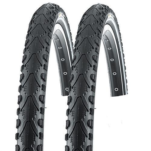 2 Kenda Khan K-935 Fahrrad Reifen Reflex 700X40C 28X1.6 Pannenschutz 42-622 Set-image