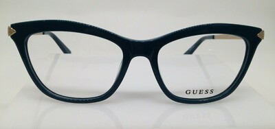 GUESS GU2655 Turquoise Gold 084 Cat Eye Plastic Eyeglasses Frame 53-17-135 
