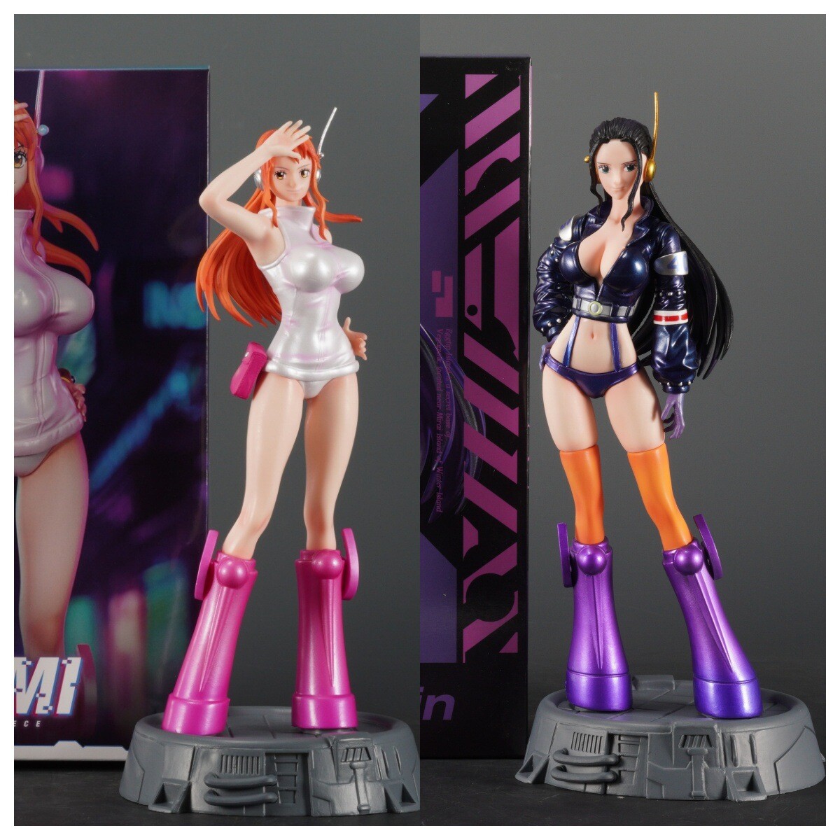 Anime One Piece Egghead Island Nami & Nico·Robin Model Figure