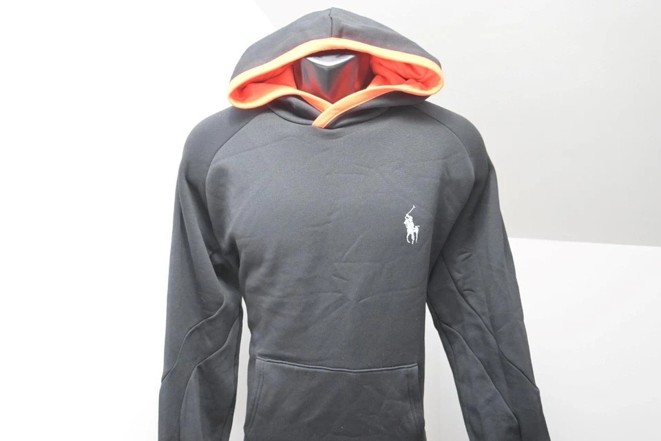 Polo Ralph Lauren Polo Performance Sudadera con Capucha Polar Negro Niños Talla XL Foto 3 de 4