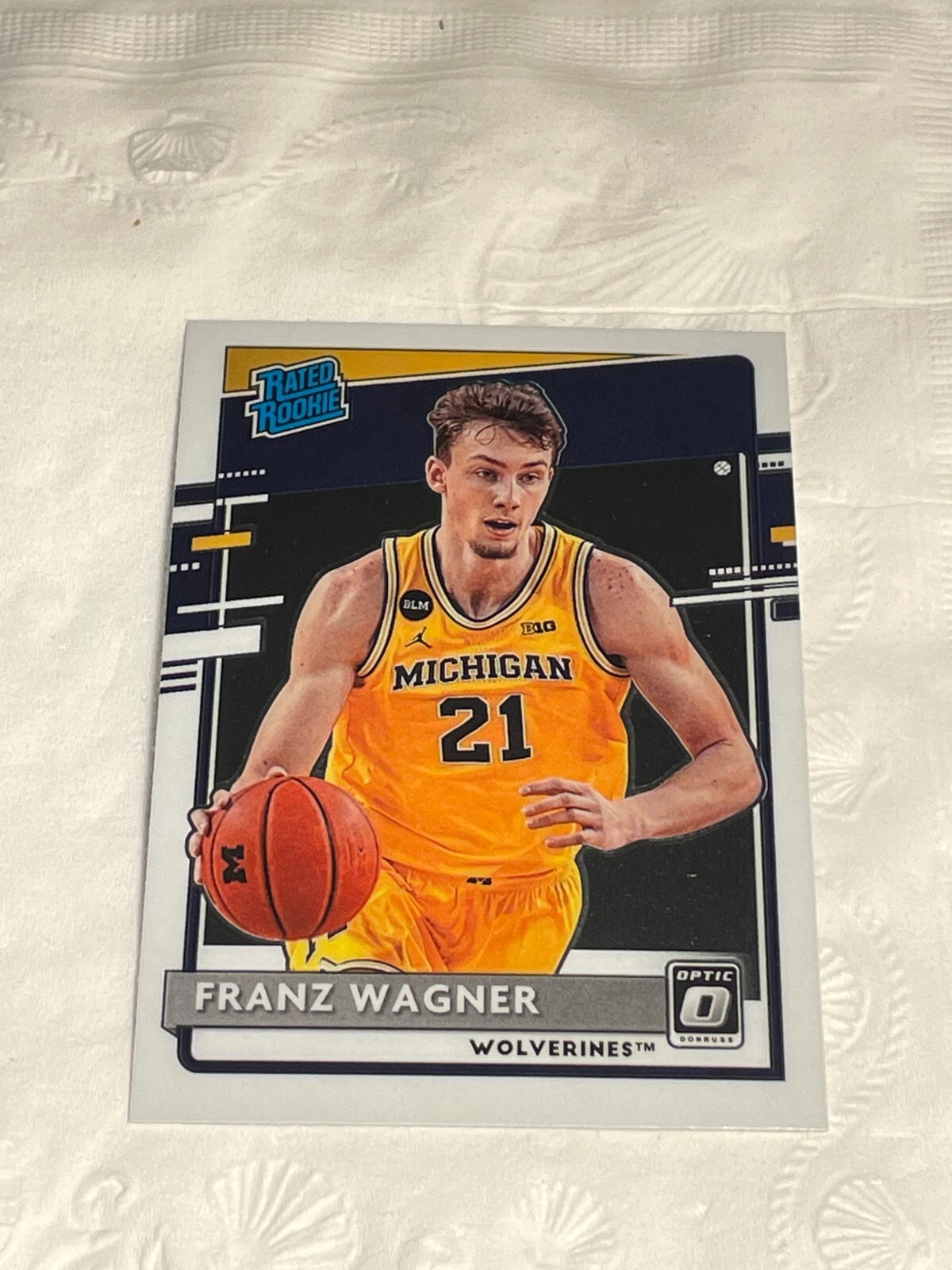 Franz Wagner 2021-22 Chronicles Donruss Optic Draft Rookie RC #209 Magic