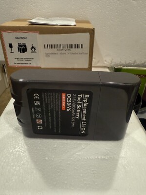 Upgraded Replacement LI-ION Battery for Dyson V6/DC58, 6000mAh 21.6V  