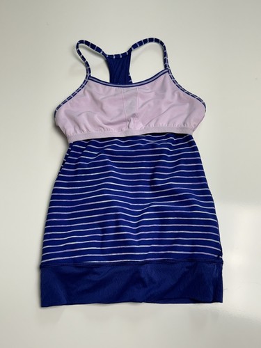 IVIVVA by LULULEMON Girls Blue Purple Tank Top size 8 - Picture 5 of 8