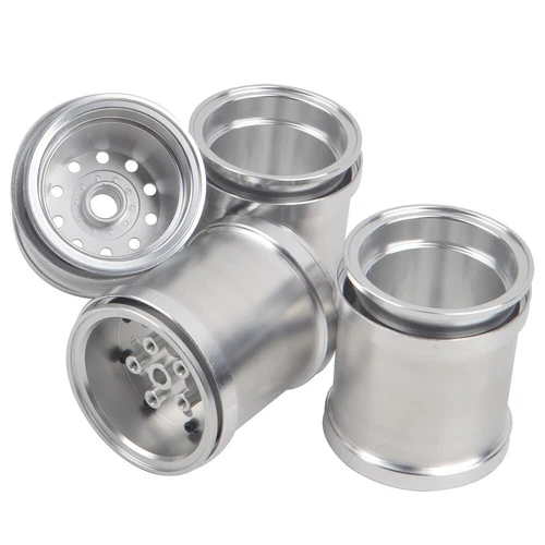 RC Alu Beadlock Wheels/Hub Kit for Tamiya CW01 Midnight Pumpkin Lunchbox Hop Ups - Picture 5 of 13