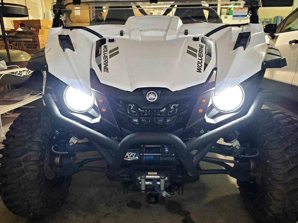 🌟 Par de bombillas LED ultra brillantes para Kawasaki Brute Force 750 2005-2011 Foto 4 de 4