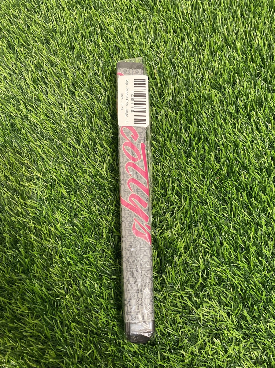 ①Scotty Cameron Large Paddle Grip Pink Scotty Cameron Pink Paddle Custom Shop Putter Grip Large